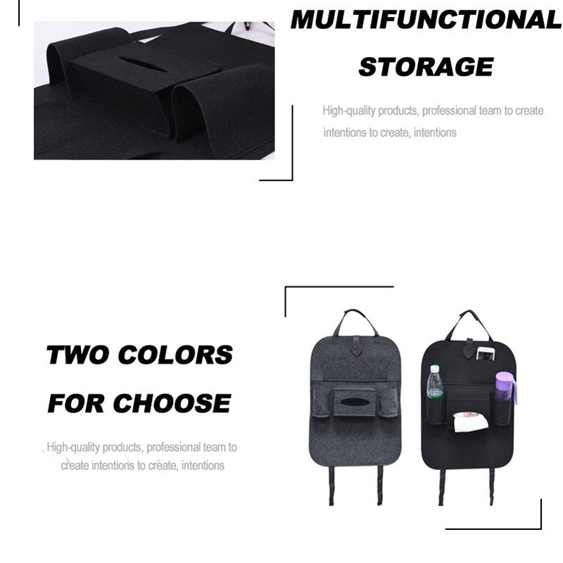 Melixy™ Multi-Purpose Car Seat Organizer – Smart Storage for Every Ride